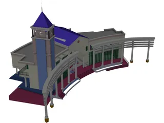 Building 3D Model preview