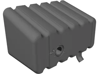 Fuel Tank 3D Model preview