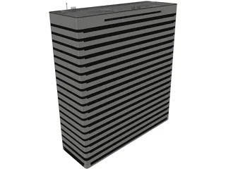 High-Rise Office Building 3D Model preview