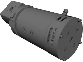 Electro Pump 3000w 3D Model preview