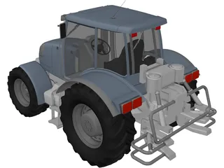 Tractor 3D Model preview