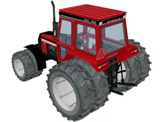 Volvo Valmet 2105 Tractor 3D Model preview