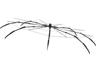 Spider Robot 3D Model preview