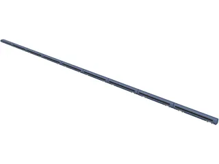 Train Express SuperSpeed 3D Model preview