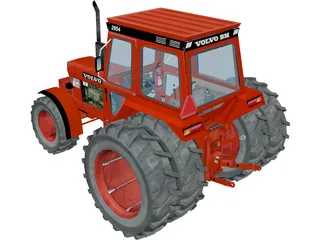 Volvo BM 2654 Tractor 3D Model preview