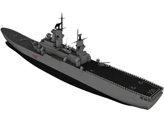Venetto Ship 3D Model preview