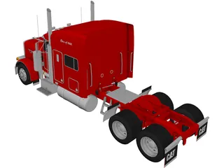Peterbilt 379 (2009) 3D Model preview