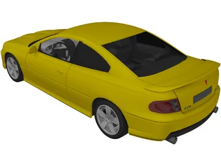 Pontiac GTO 3D Model preview