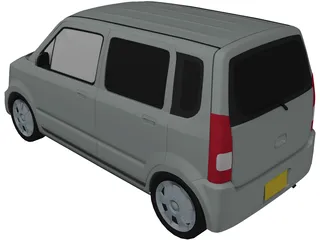 Suzuki Wagon R 3D Model preview
