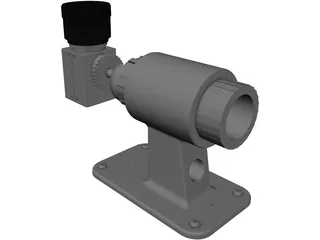 Security CCTV Camera 3D Model preview