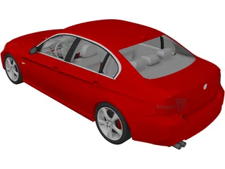 BMW M3 (2006) 3D Model preview