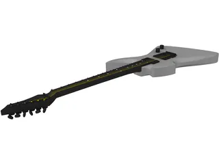 Guitar Electric 3D Model preview
