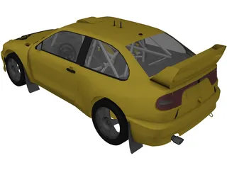 Seat Cordoba WRC 3D Model preview