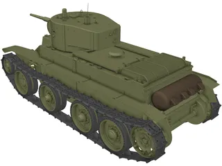 BT-5 3D Model preview