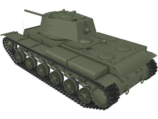 KV-1 3D Model preview