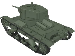 T26 3D Model preview