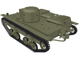 T38 3D Model preview