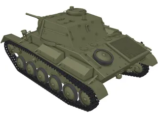 T80 3D Model preview