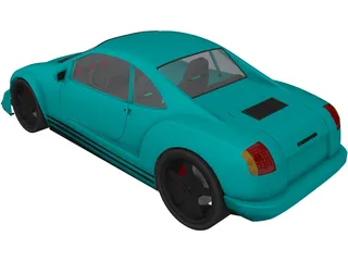 Karmann Concept 3D Model preview