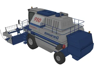 Thresher 3D Model preview