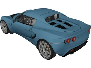 Lotus Elise S2 3D Model preview