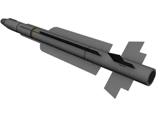 MBDA MICA Missile 3D Model preview
