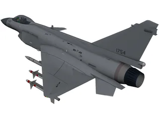 J-10C 3D Model preview
