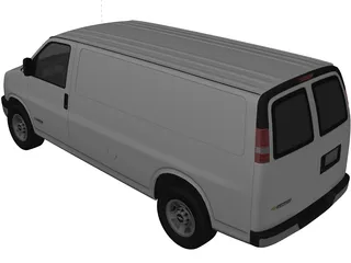 Chevrolet Express 3D Model preview