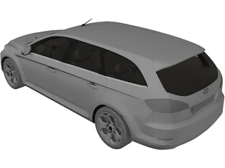 Ford Mondeo Sportbreak 3D Model preview