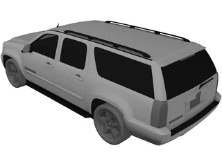 Chevrolet Suburban 3D Model preview