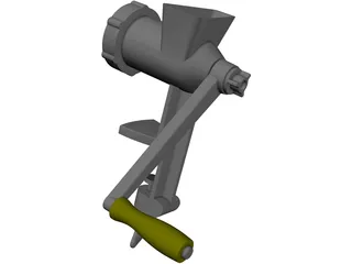 Meat Grinder 3D Model preview