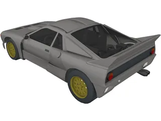 Lancia Rally 037 3D Model preview