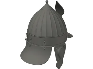 Otoman Helmet 3D Model preview