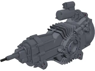 Mendeola 2D Transmission 3D Model preview