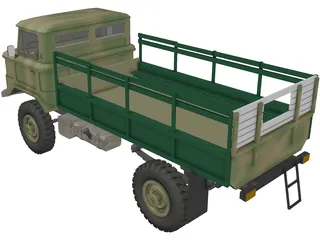 GAZ-66 3D Model preview
