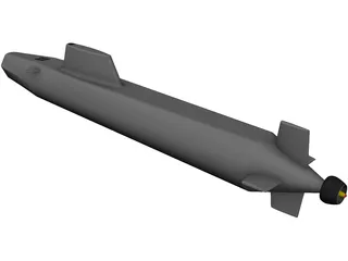 HMC Astute S119 3D Model preview