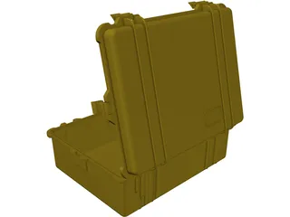 Pelican Case Model 1600 3D Model preview