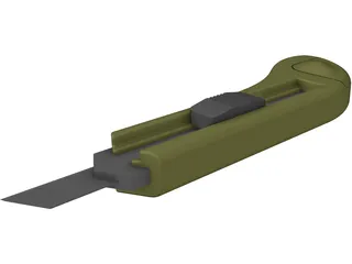Cutting Knife 3D Model preview