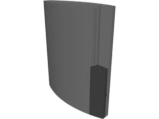 Sony Playstation 3 3D Model preview