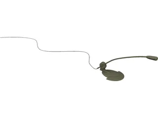 Microphone Creative 3D Model preview