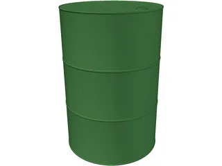 Barrel 3D Model preview