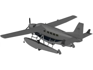 Cessna Caravan 3D Model preview