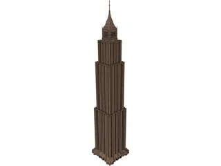 Empire State Building 3D Model preview