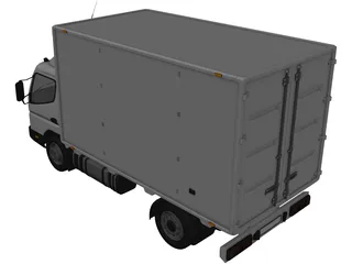 Mitsubishi Fuso 3D Model preview