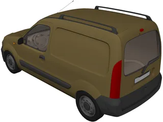 Renault Kangoo II 3D Model preview