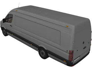 Volkswagen Crafter 3D Model preview