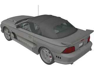 Ford Mustang Saleen 3D Model preview