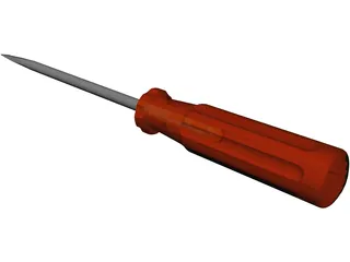 Screwdriver 3D Model preview