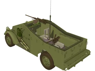M3 Scout 3D Model preview