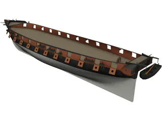 La Creole Hull 3D Model preview